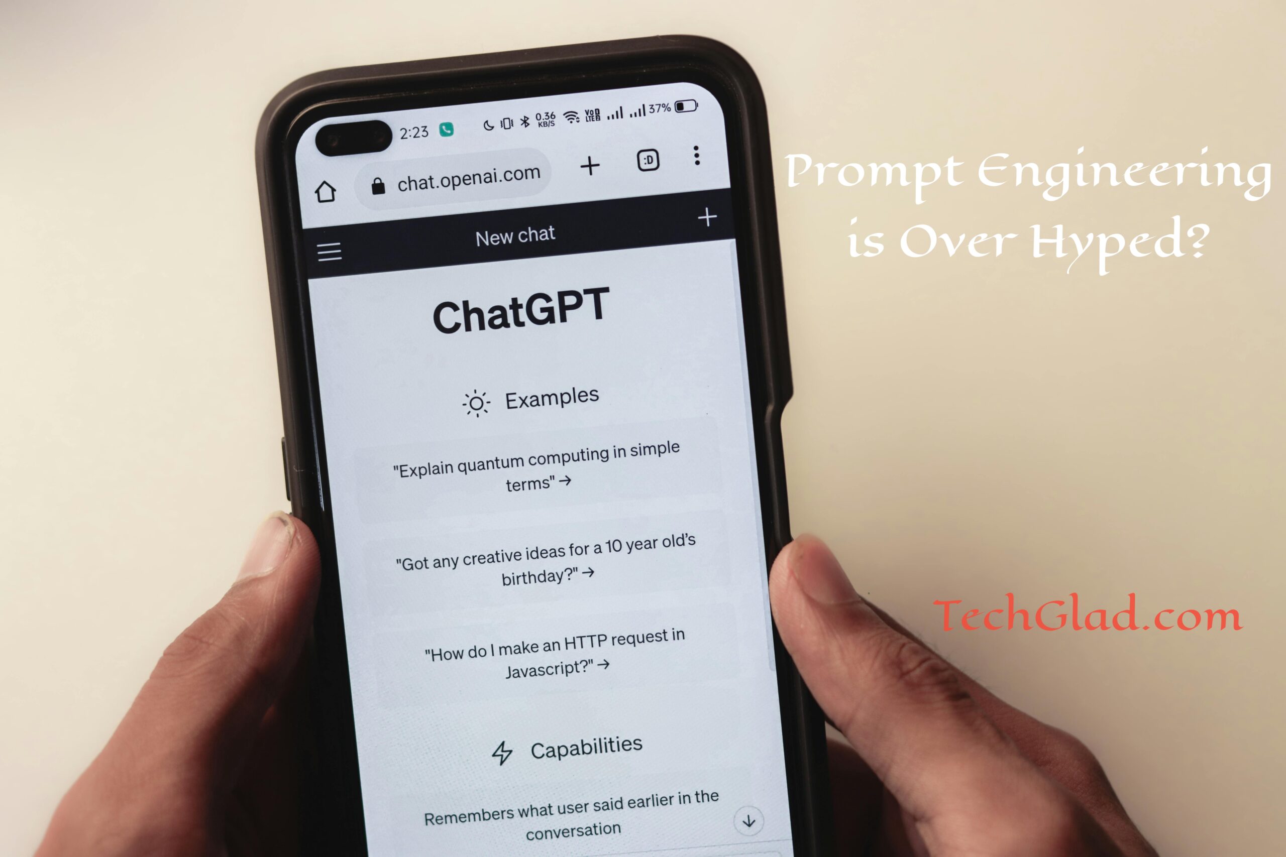 Prompt Engineering is Over Hyped