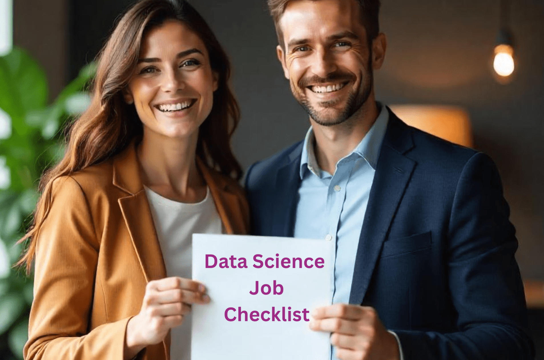 Data Science Job Checklist